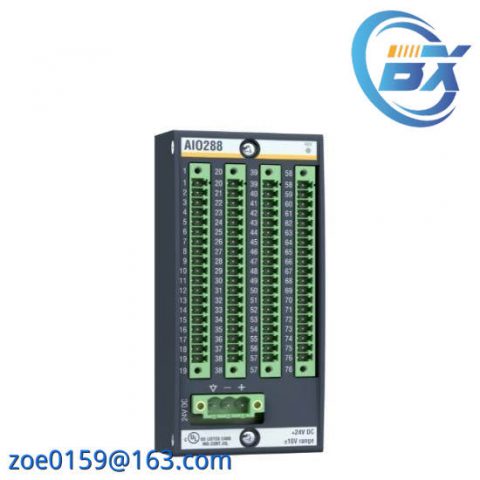 Bachmann AIO288/1: Industrial Analog Input/Output Module