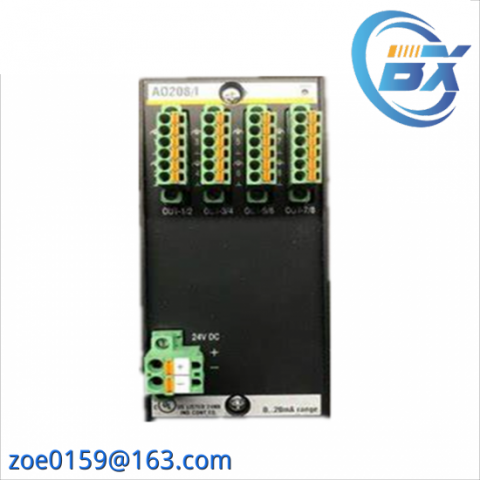 Bachmann AO208/I Analog Output Module - Precision Control for Industrial Automation