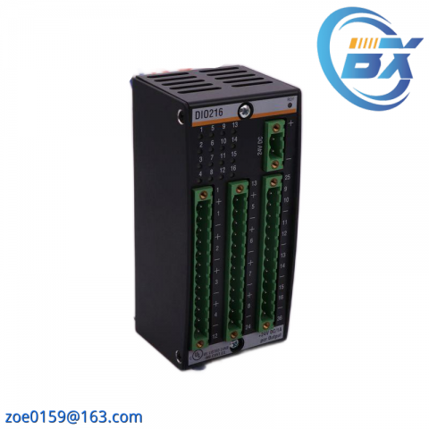 BACHMANN DIO216: High-Performance Digital I/O Module, 16 Channels, PLC Compatibility