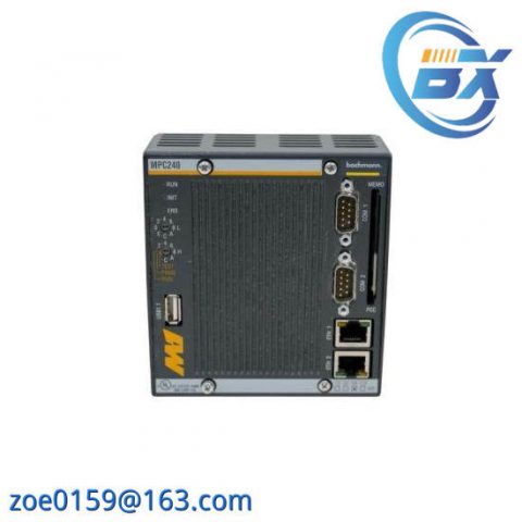 BACHMANN MPC240: Advanced PLC Processor Module for Industrial Automation