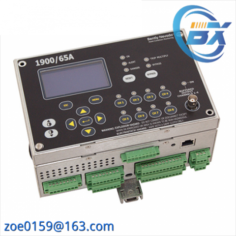 Bently Nevada 1900/65A, 172323-01: General Purpose Equipment Monitor