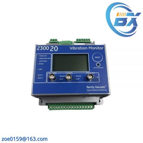 Bently Nevada 2300/20-CN: Advanced Vibration Monitoring Module for Industrial Control Systems
