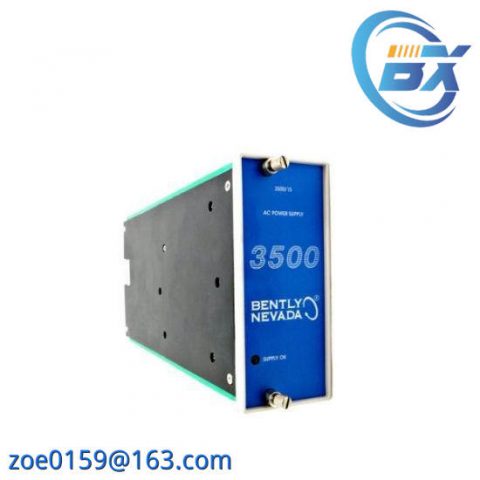Bently Nevada 3500/15 127610-01M Power Supply: High-Power PLC Module for Industrial Automation