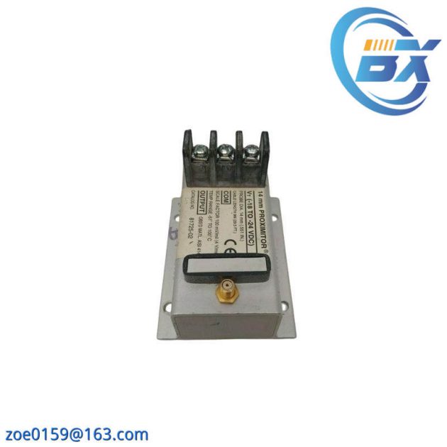 Bently Nevada 3500/90 Proximitor: Precision Measurement for Industrial Control Systems
