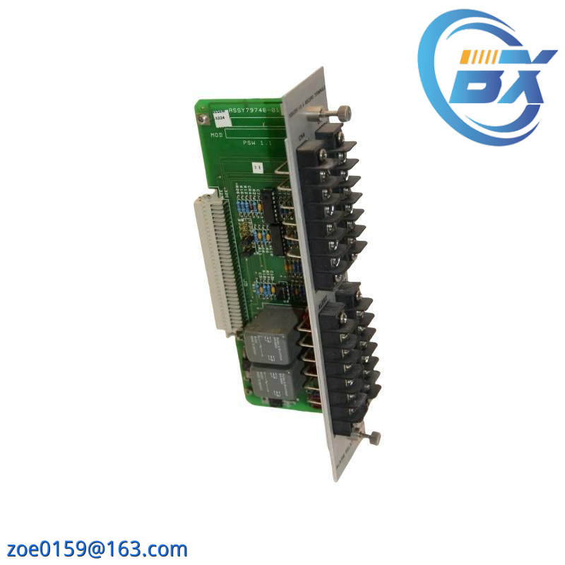 Bently Nevada 81546-01 ASSY79748-01: XDCR I/O & Record Terminals for Rotational Position Measurement