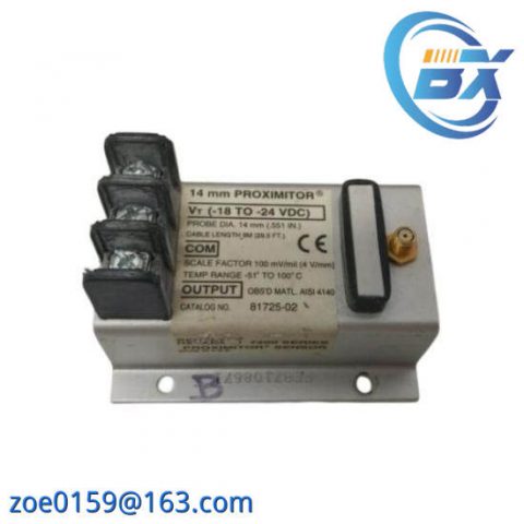 Bently Nevada 81725-02 Proximity Transducer, Industrial Control Solutions