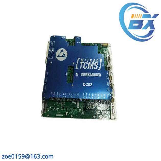 Bombardier DCU2 DCC 2580B Drive Control Unit, High-Performance Motor Control System