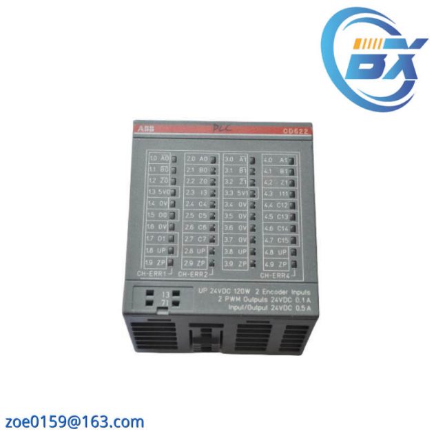 ABB CD522 AC500 PLC Module - High-Performance Encoder, Counter & PWM/Pulse Output, 200 Characters or Less