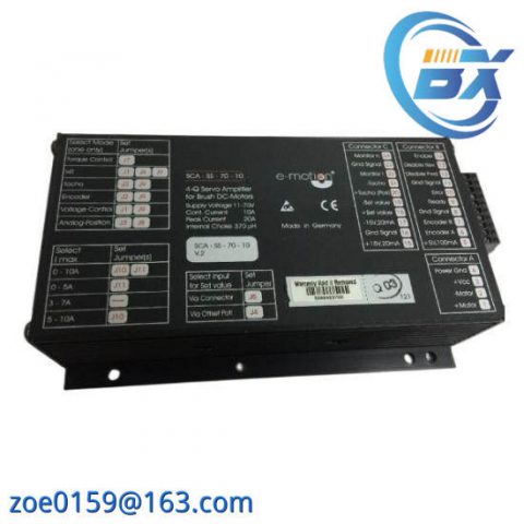 E-motion SCA-SS-70-10 Servodrive - High Performance Motion Control Module