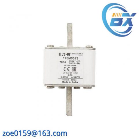 Eaton 170M5013 High Speed Square Body Fuse, designed for industrial safety and efficiency
