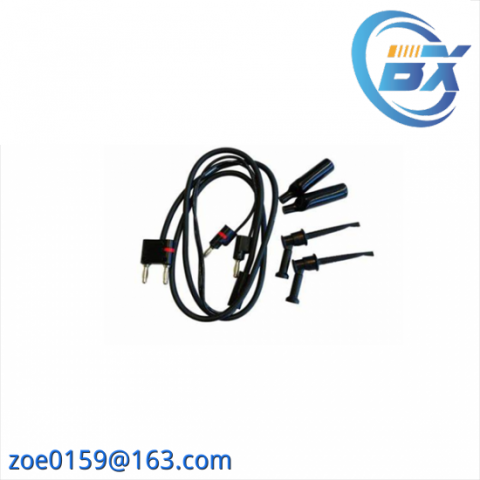 EMERSON 00375-0004-0001: Industrial Control Lead Set with Connector, Expertly Designed for Enhanced Reliability and Performance