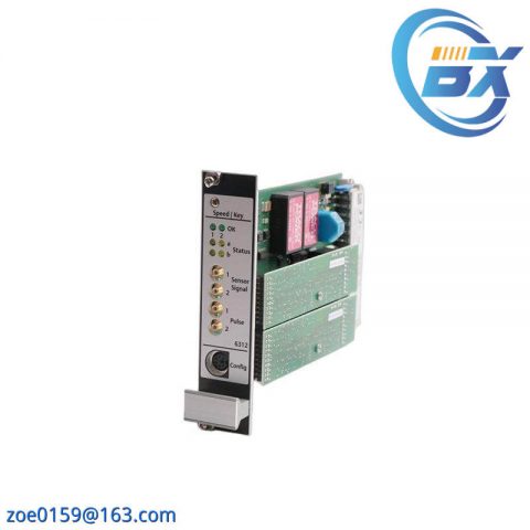 EMERSON A6312 Monitor Speed for Industrial Control Applications