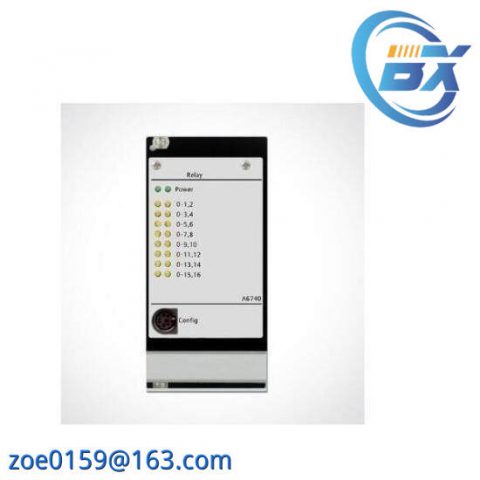 Emerson A6740 Relay Output Module for Industrial Control Systems
