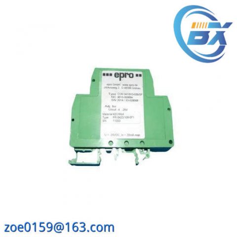 Emerson CON041/913-030/SF - Eddy Current Signal Converter, by EPRO, Industrial Control