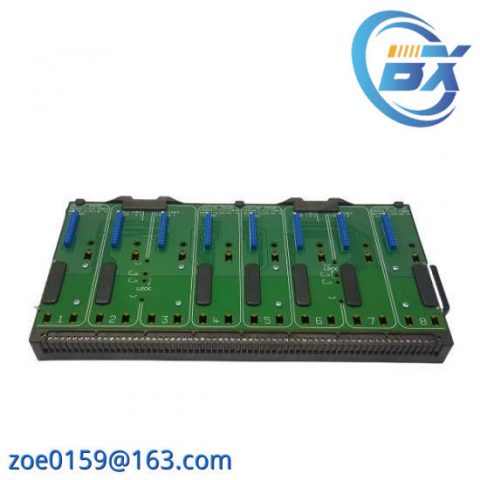 Emerson DeltaV KJ4001X1BE1 8 Wide I/O Carrier - Industrial Automation Control Module
