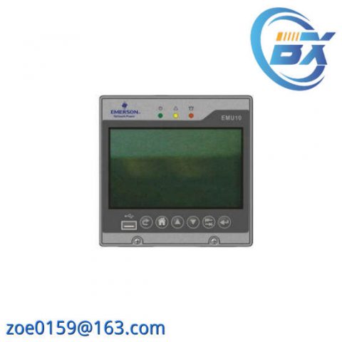 EMERSON EMU10 DC Monitor Module: Industrial Control Precision, 200 Characters or Less