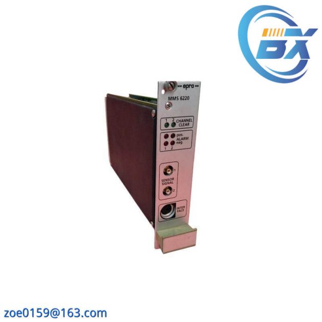 Emerson Epro MMS6220 Power Supply - Industrial Control Solution