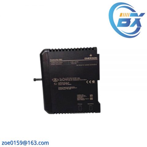 EMERSON KJ2005X1-MQ1, 12P6381X022 MQ Controller - Precision Automation at Its Core