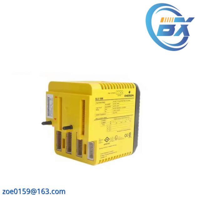 EMERSON KJ2201X1-BA1 SLS1508 SIS Logic Solver Module, for Industrial Control Applications
