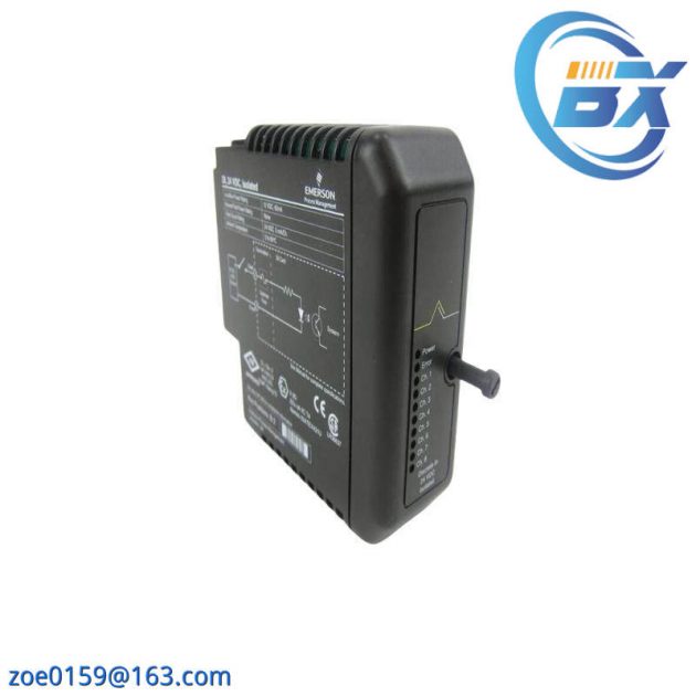EMERSON KJ3001X1-BA1: 12P0549X112 - Isolated Discrete Input Module for Advanced Control Solutions