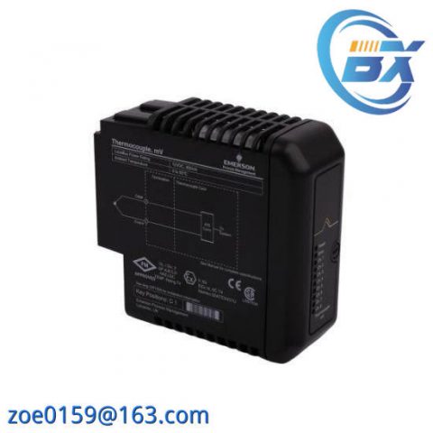 EMERSON KJ3002X1-BG2 12P1731X062 Thermocouple Module: Precision Temperature Sensing for Industrial Automation