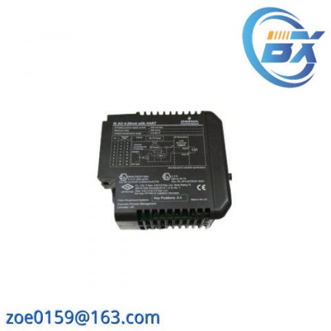 Emerson KJ3102X1-BE1 12P2703X052 HART 8-Channel Process Control Module