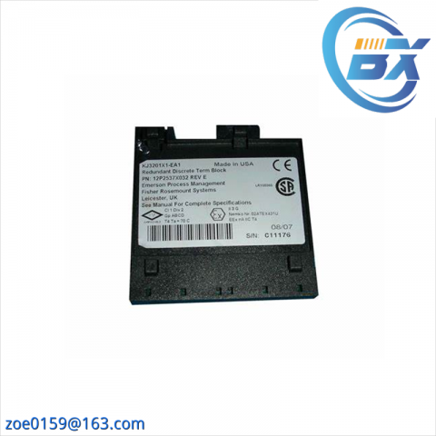 EMERSON KJ3201X1-EA1 Redundant Discrete Terminal Block for Industrial Control Applications
