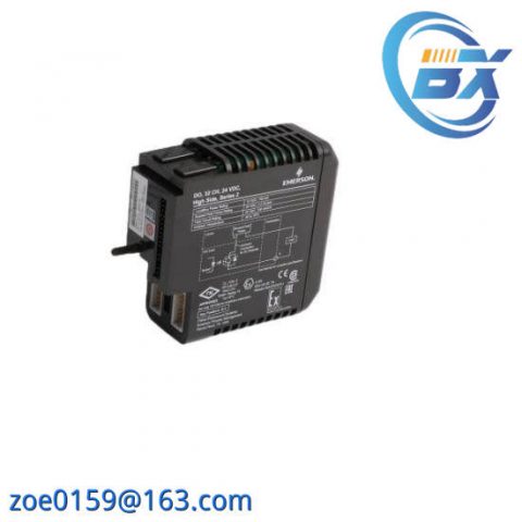 Emerson KJ3204X1-BA1 12P3275X032 Module Out Card