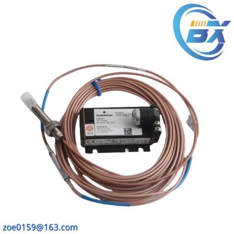 Emerson PR6423/002-131 CON021 Eddy Current Displacement Sensor - Precision Measurement for Industrial Control
