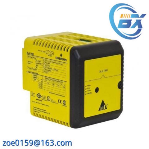 EMERSON SLS1508 KJ2201X1-BA1 12P3162X122: Smart DeltaV Safety System Logic Solver