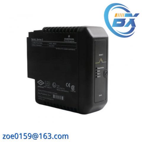 Emerson VE4006P2 Serial Interface Card: Industrial Control, High-Speed Communication, Robust Connectivity