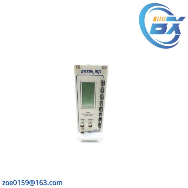 ENTEK C6686 IRD Eccentricity Monitor Display - Precision Measurement for Industrial Control Systems