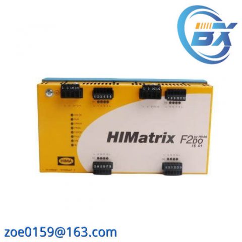 Hima F2 DO 16 01 - Safety-Related Controller, Hima's Reliable Choice for Industrial Automation