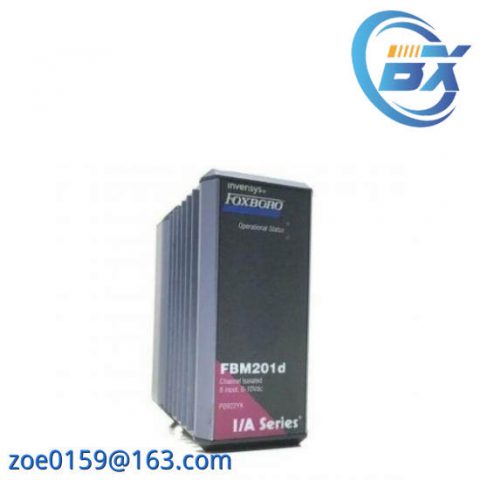 Foxboro FBM201D P0922YK Analog Input Module