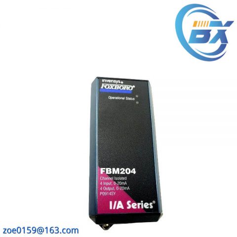 Foxboro FBM204 Interface Module: Reliable Communication in Industrial Automation