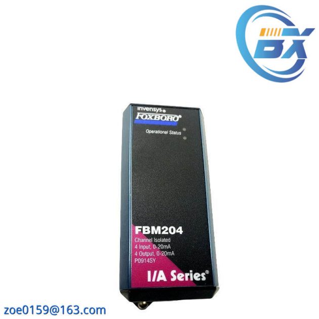 Foxboro FBM204 Interface Module: Reliable Communication in Industrial Automation