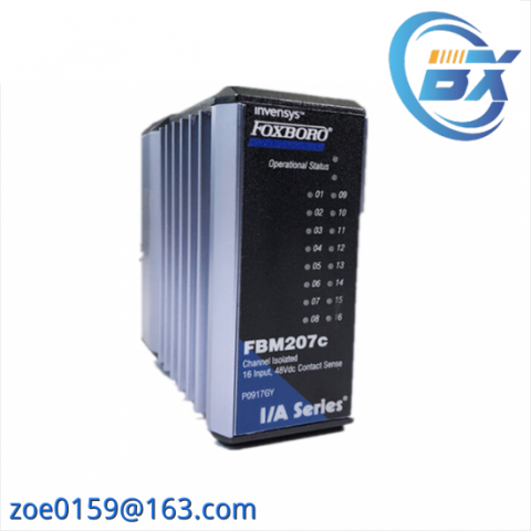 FOXBORO FBM207C RH917GY - High-Performance Control Module for Industrial Automation