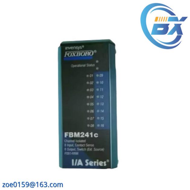 FOXBORO FBM207C RH917GY - High-Performance Control Module for Industrial Automation