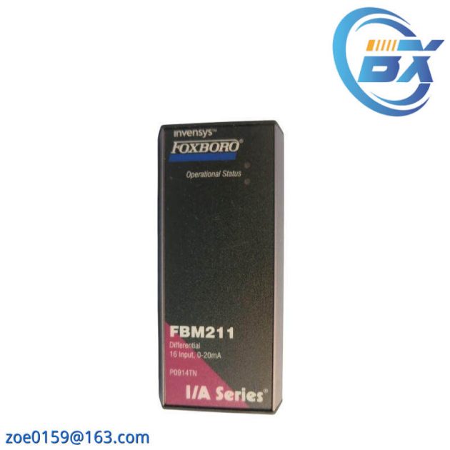 Foxboro FBM211 P0914TN Differential Input Module, High-Performance Control Solution
