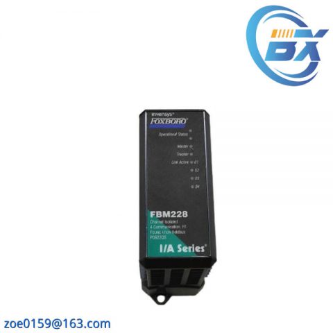 Foxboro FBM228 - Channel Isolated H1 Foundation Fieldbus Module
