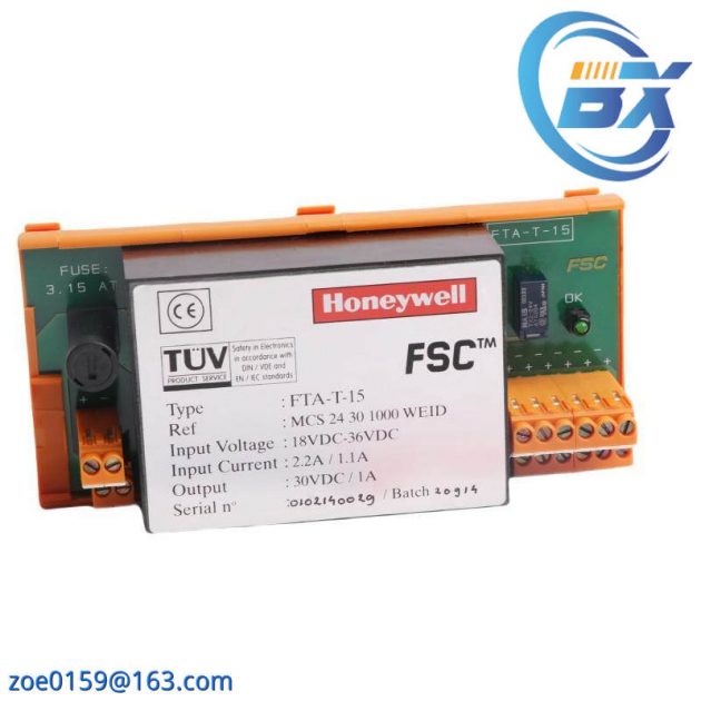Honeywell FTA-T-15 Digital Input Module - Advanced Control for Industrial Automation