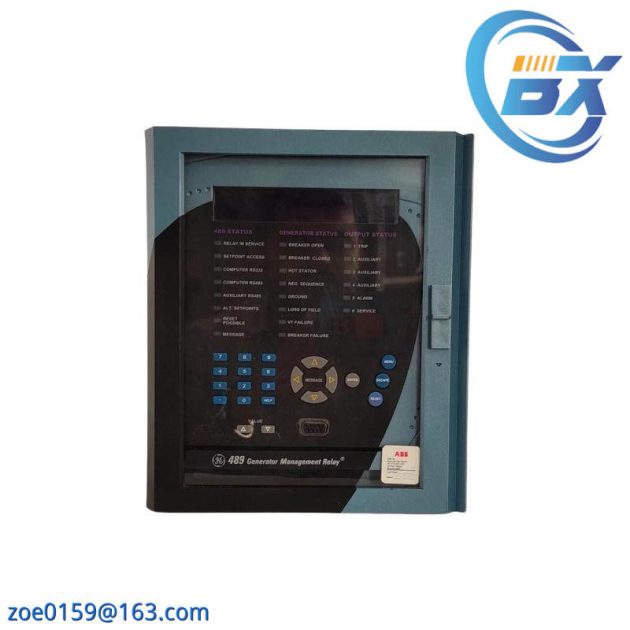 GE 489-P1-HI-A20-E-H: Precision Engineered Generator Management Relay