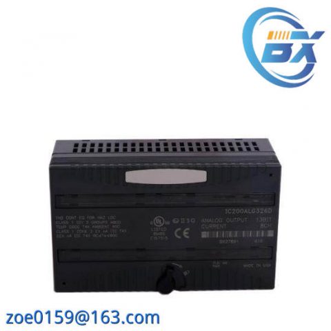 GE Fanuc IC200ALG326 - Versamax PLC, Industrial Control Module
