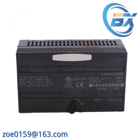 GE FANUC IC200ALG326B - Advanced Modular Control System