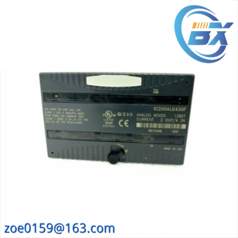GE FANUC IC200ALG430F Analog Mixed Module - Industrial Automation Innovation