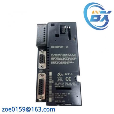 GE-FANUC IC200CPU001: Advanced Industrial Control Module