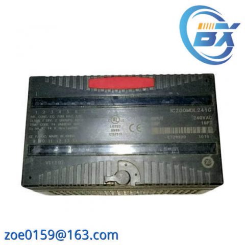 GE Fanuc IC200MDL241 Discrete Input I/O Module for Advanced Factory Automation