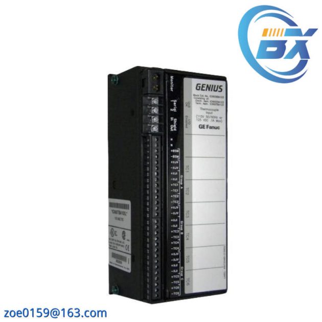 GE Fanuc IC660BBA021 Thermocouple Input Block for Industrial Control