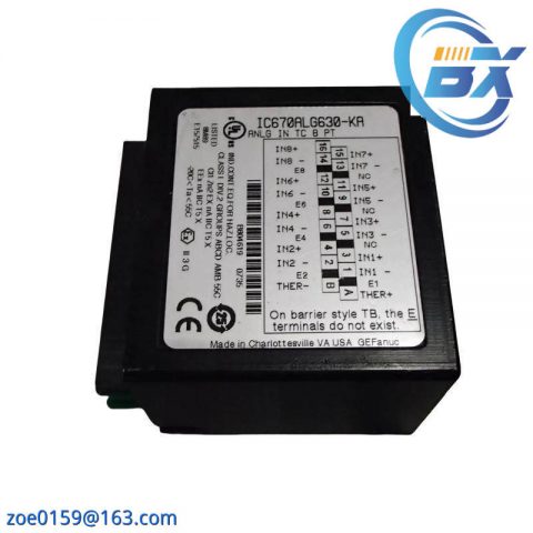 GE Fanuc IC670ALG630 Analog Input PLC Module: Advanced Automation, Precise Control
