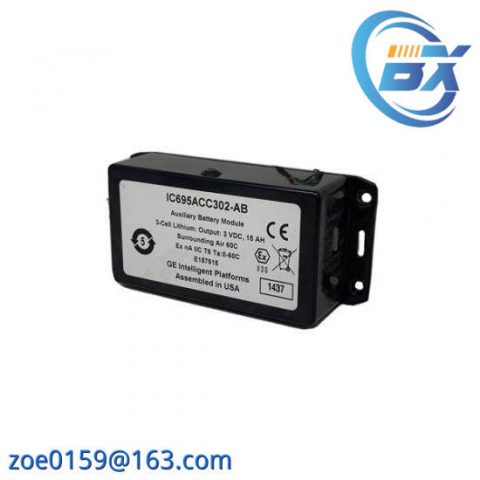 GE FANUC IC695ACC302AB Battery Module: Advanced Power Supply Solution
